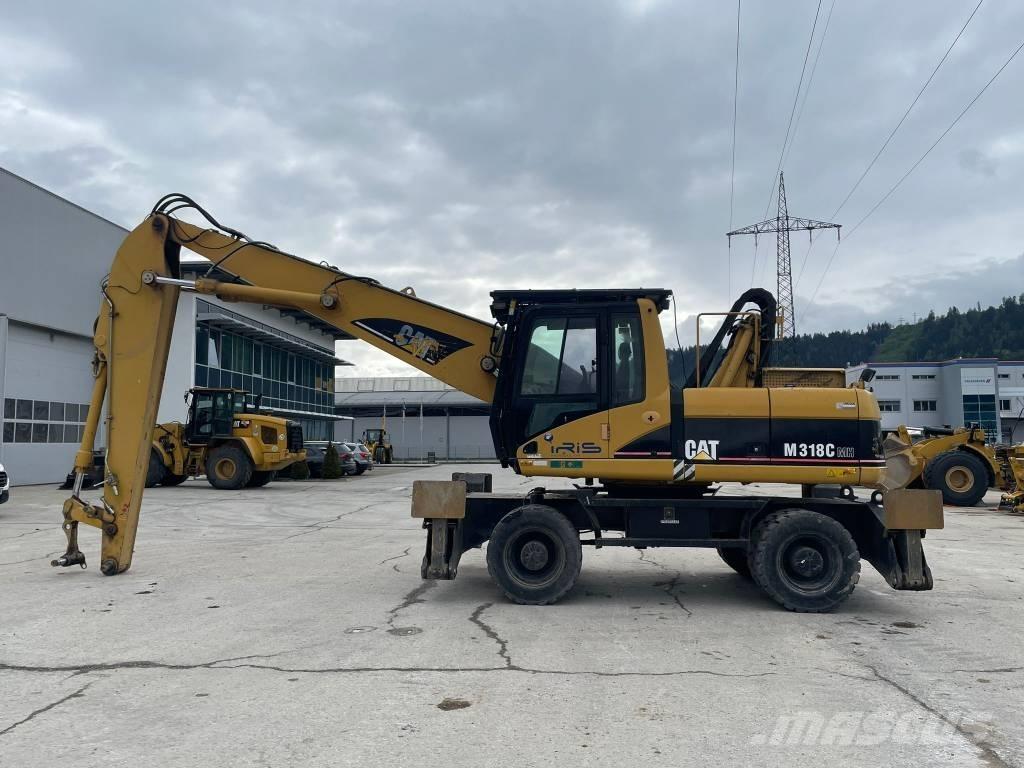 CAT M 318 C MH Gravemaskiner for avfallshåndtering