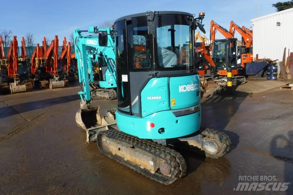 Kobelco SK 30 SR-6E Minigravere <7t