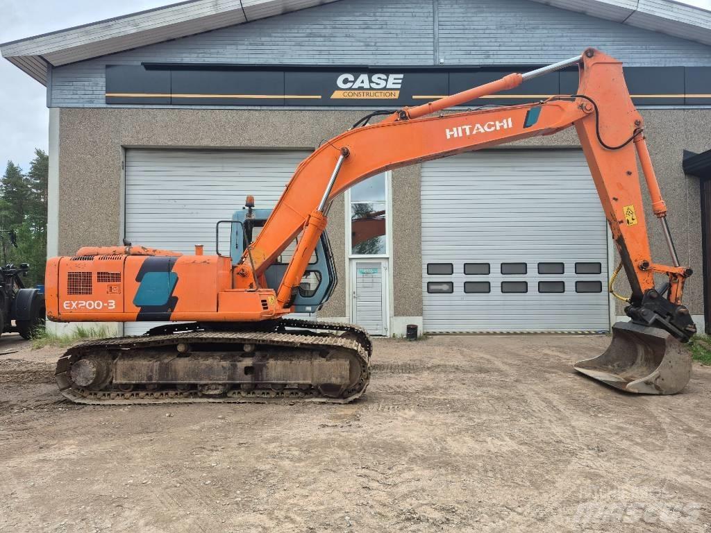 Hitachi EX 200-3 Beltegraver