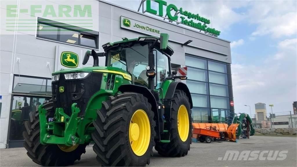 John Deere 7r 330 Traktorer