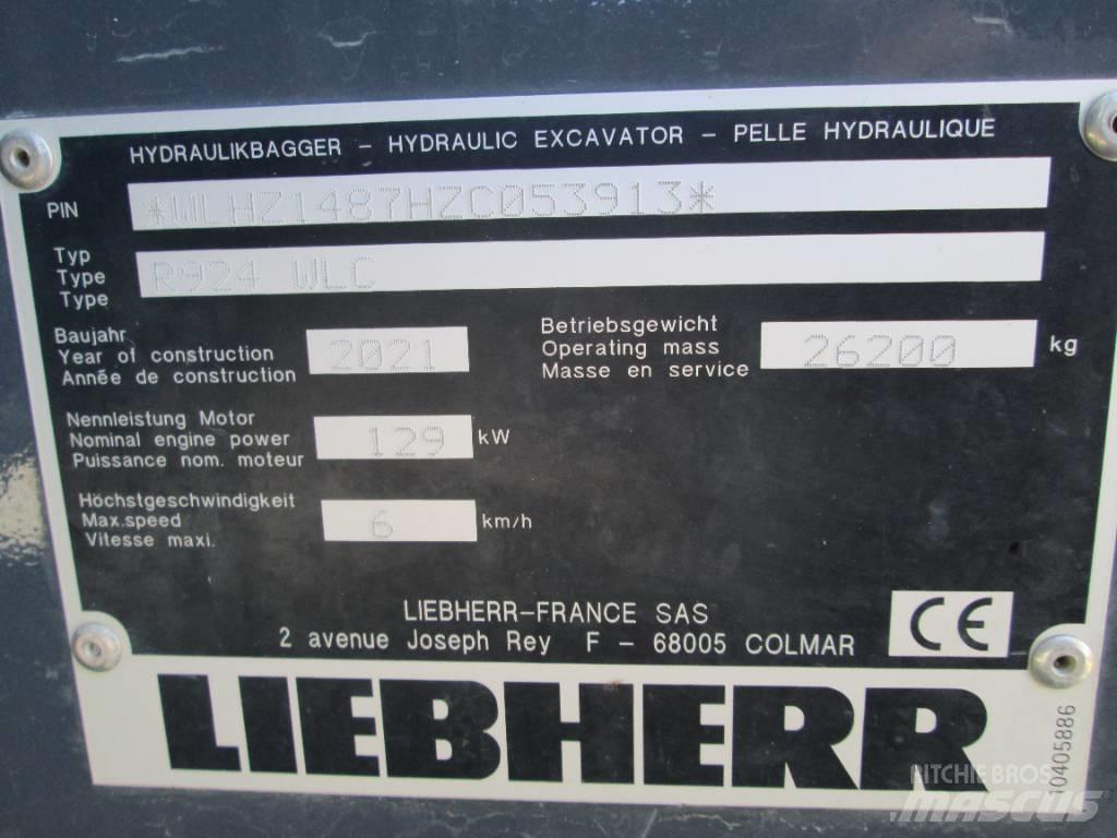 Liebherr R 924 G8 Beltegraver