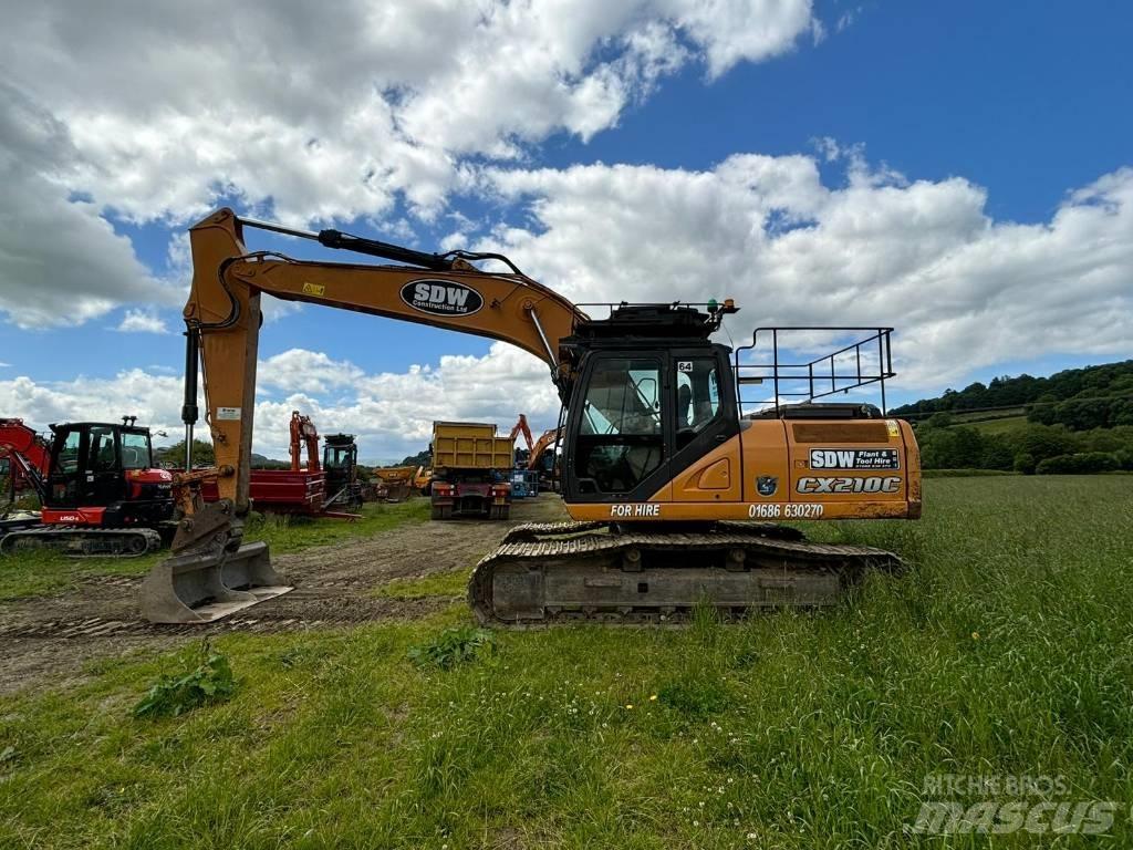 CASE CX 210 C Beltegraver