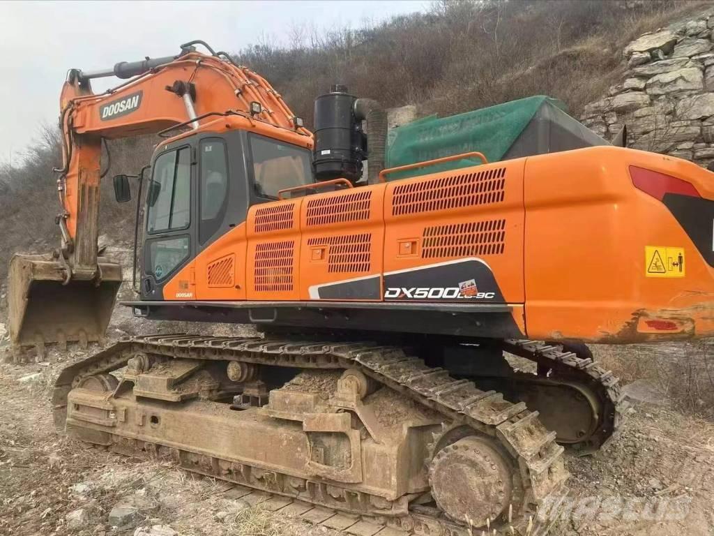 Doosan DX 500 LC Beltegraver