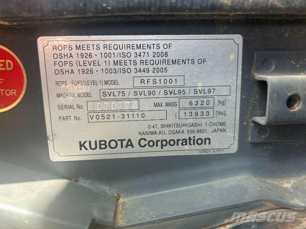 Kubota SVL 75-2 Kompaktlastere