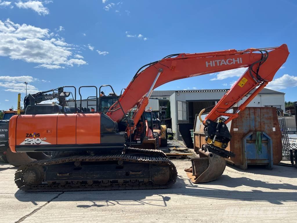 Hitachi ZX210LC-6 Beltegraver