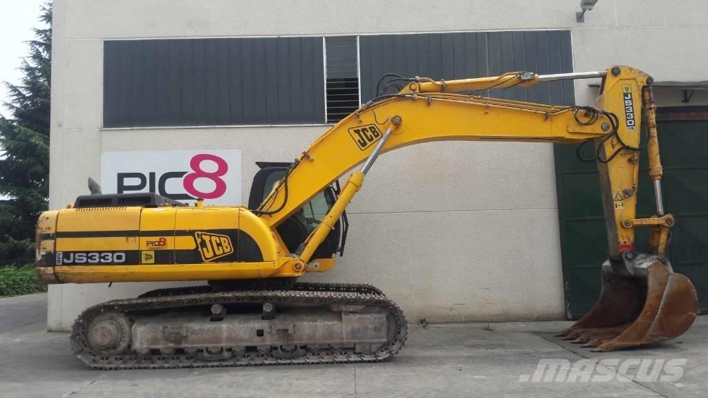 JCB JS330ME Beltegraver