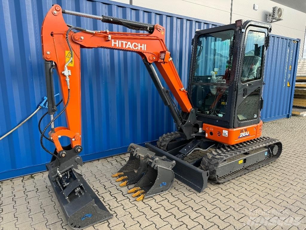 Hitachi ZX 26 U-6 Minigravere <7t