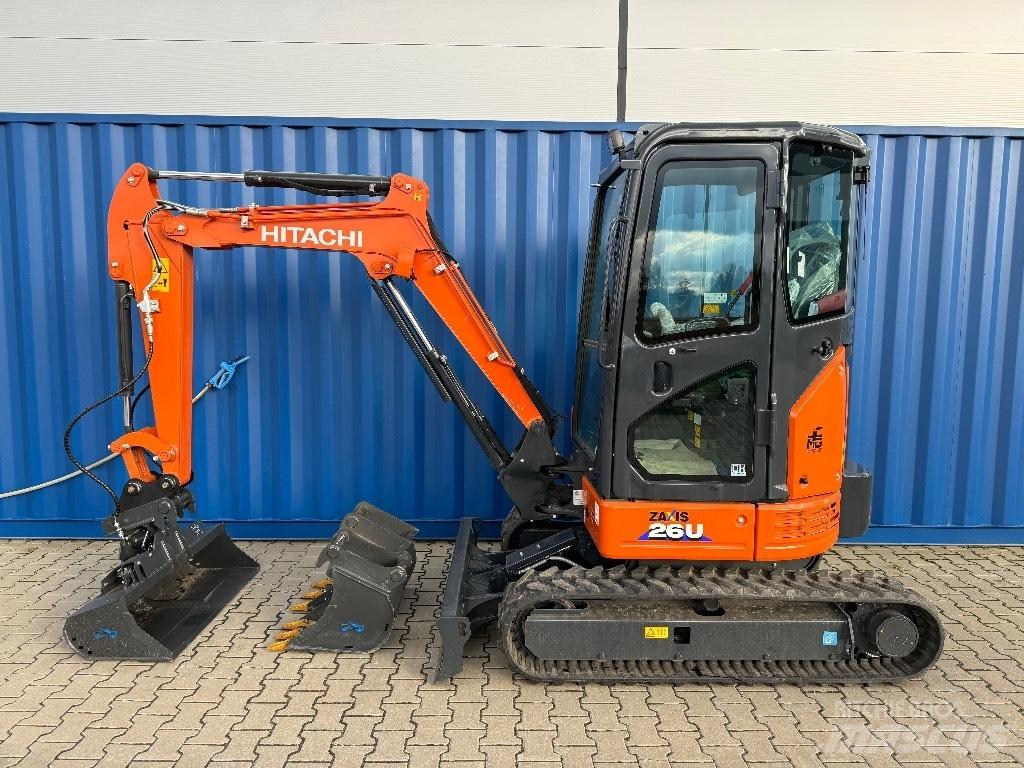 Hitachi ZX 26 U-6 Minigravere <7t