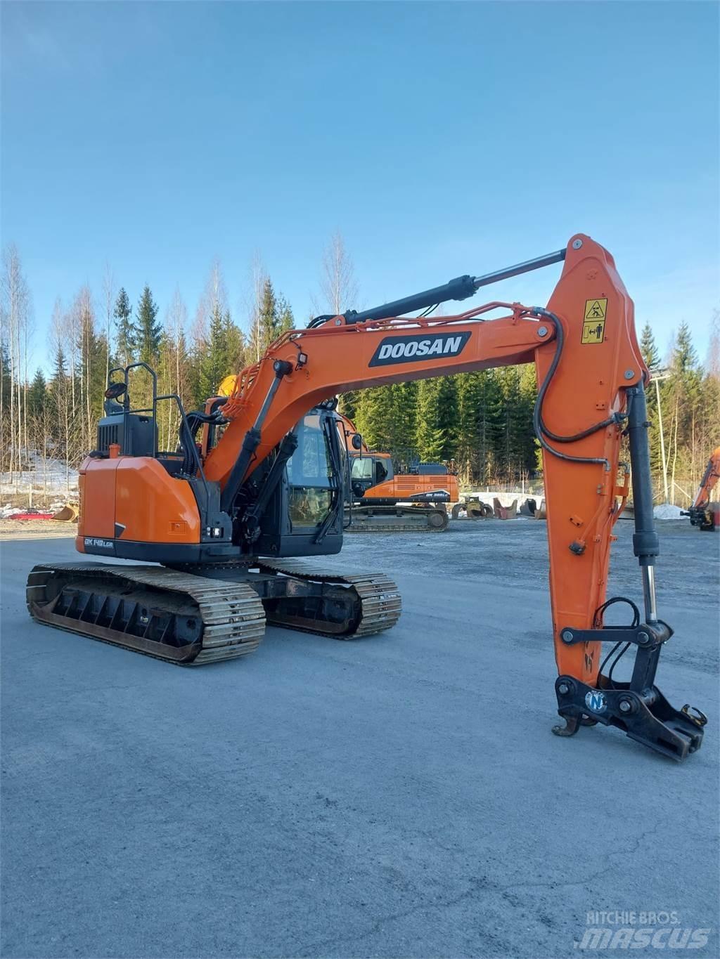 Doosan DX 140LCR 7 Beltegraver