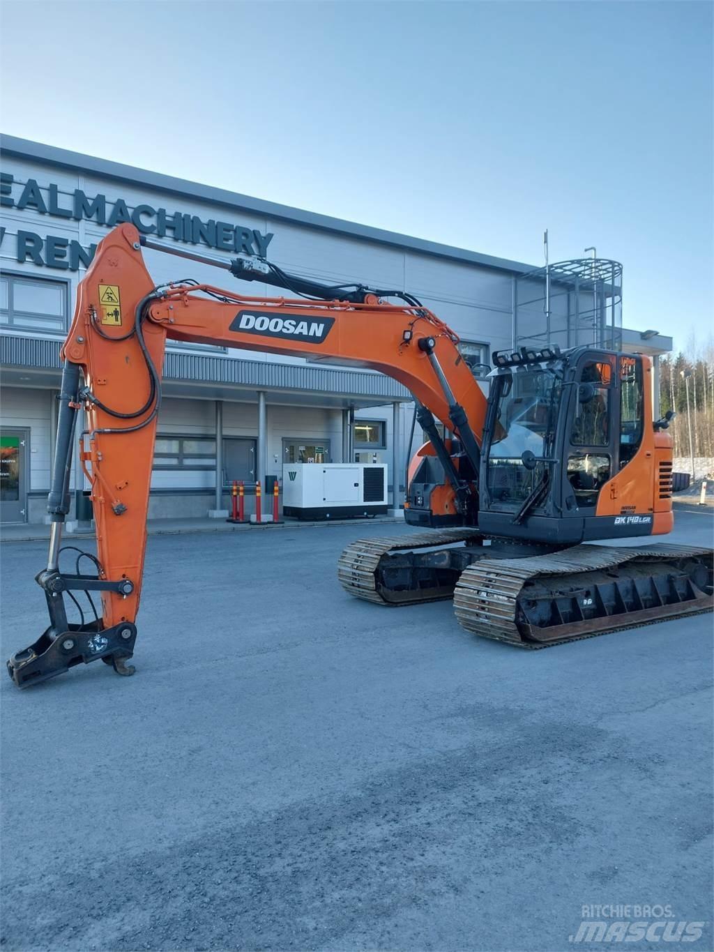 Doosan DX 140LCR 7 Beltegraver