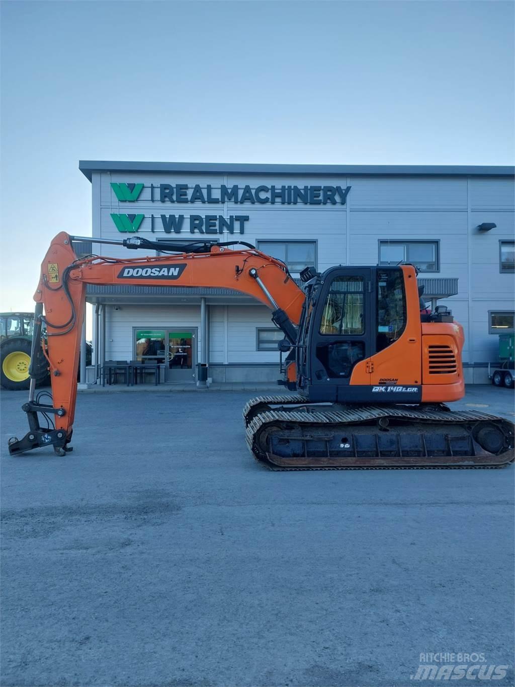 Doosan DX 140LCR 7 Beltegraver