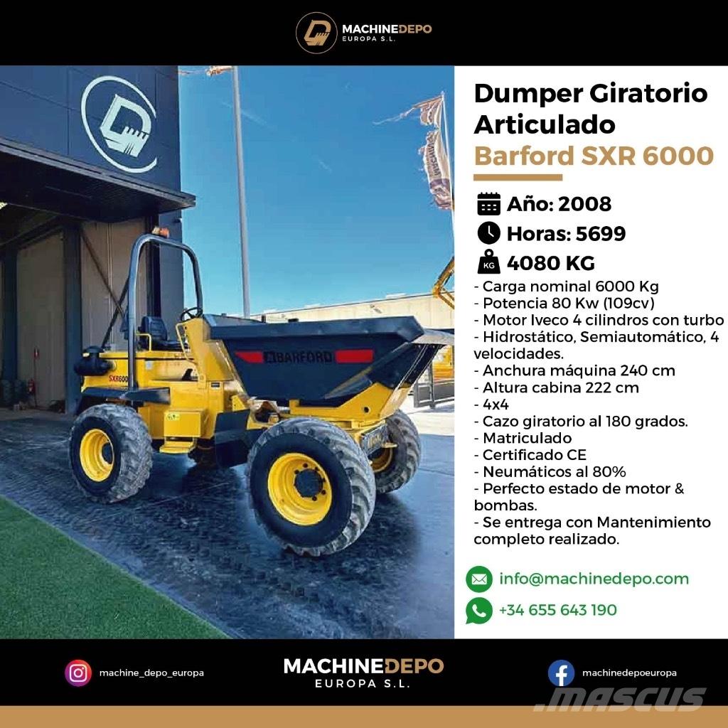 Barford SX R 6000 Mini dumpere
