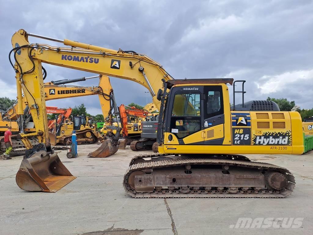 Komatsu HB215LC-2 Beltegraver