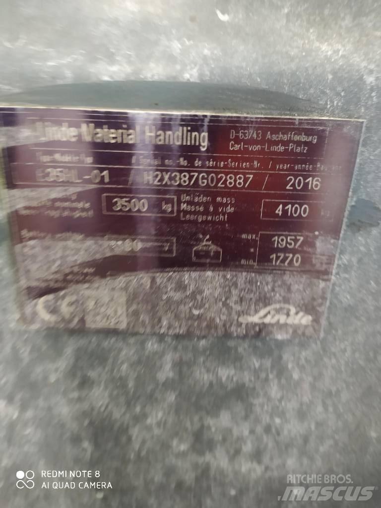 Linde E 35 HL Elektriske trucker