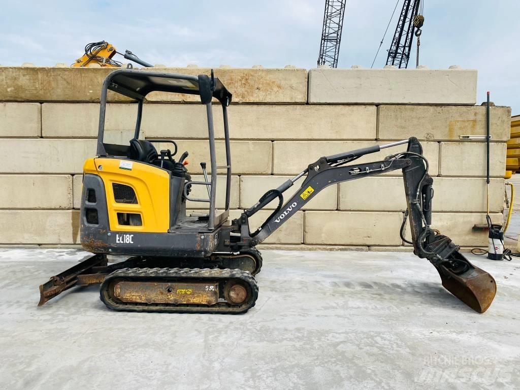Volvo EC 18 C Minigravere <7t