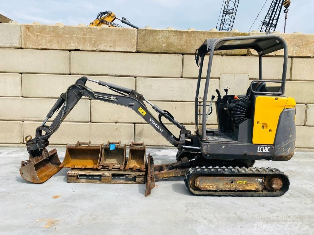 Volvo EC 18 C Minigravere <7t
