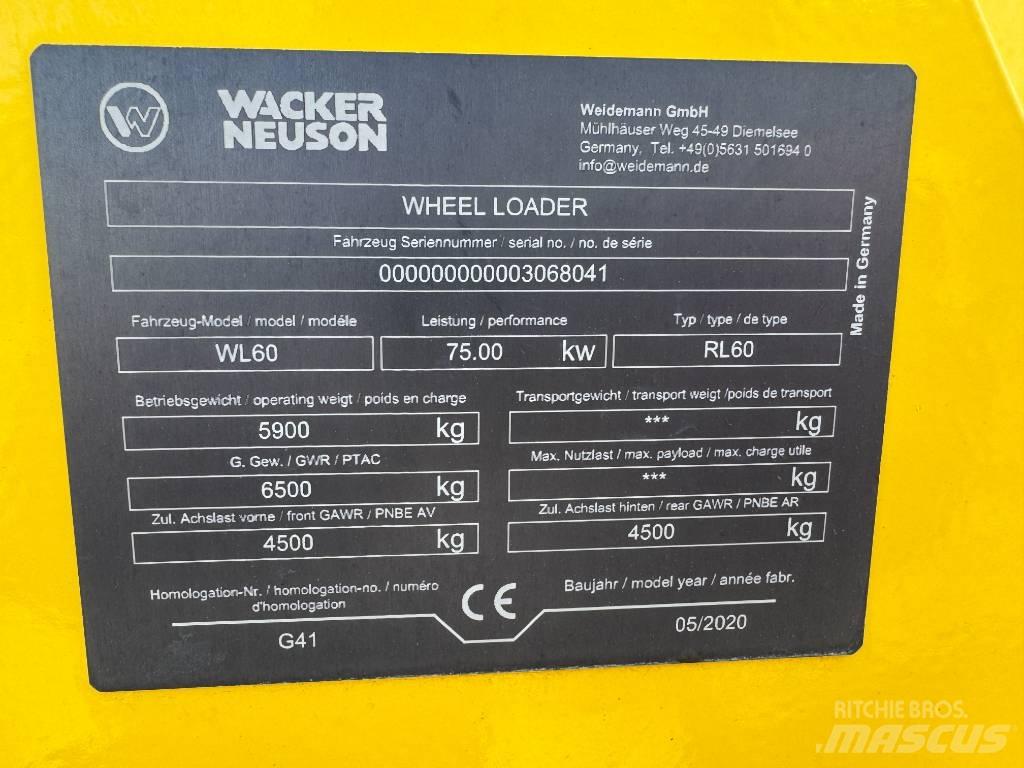 Wacker Neuson WL60 Hjullastere