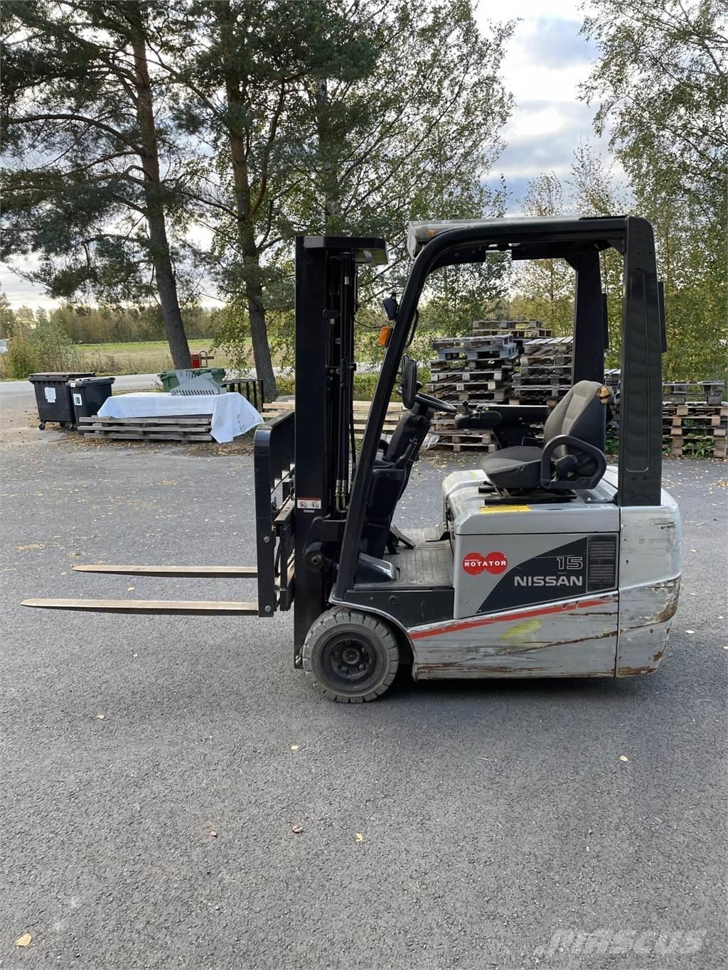 Nissan 15 Elektriske trucker
