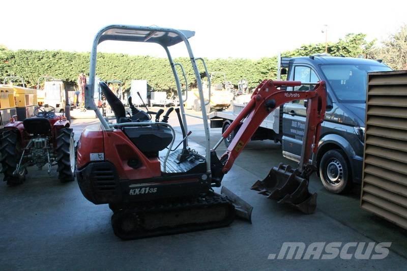 Kubota KX 41-3 S Minigravere <7t