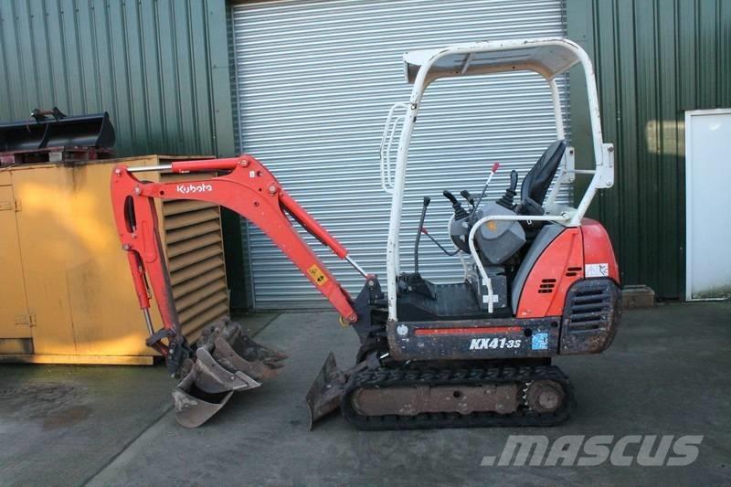 Kubota KX 41-3 S Minigravere <7t