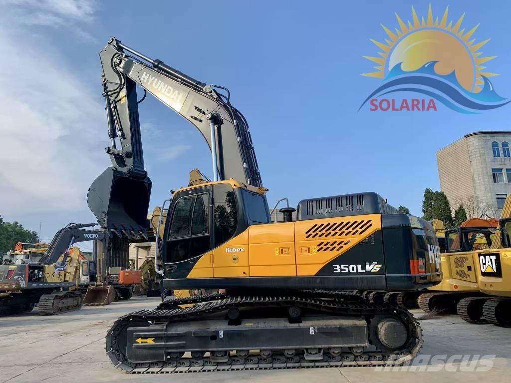 Hyundai R350LVS Beltegraver