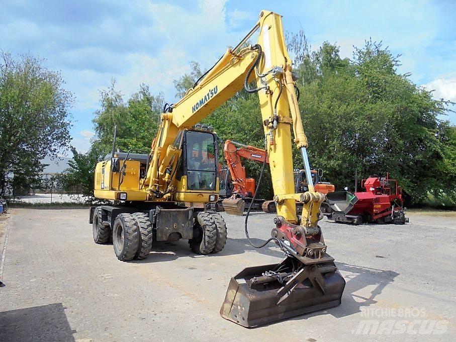 Komatsu PW 140-7 Hjulgravere
