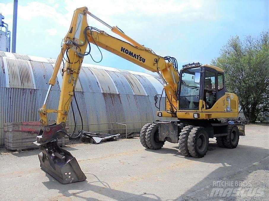 Komatsu PW 140-7 Hjulgravere