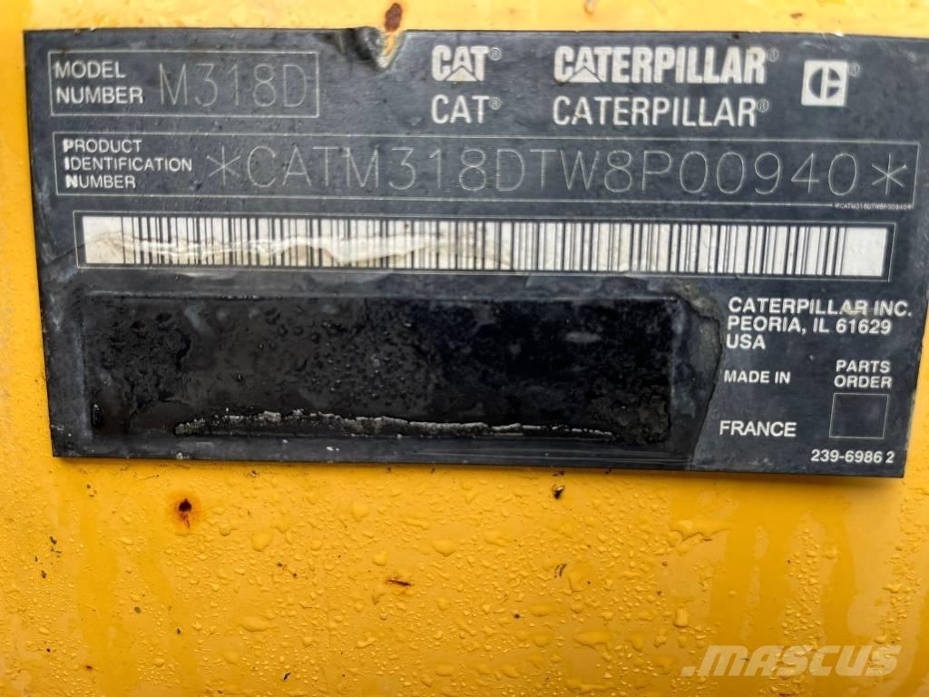 CAT M 318 D Hjulgravere