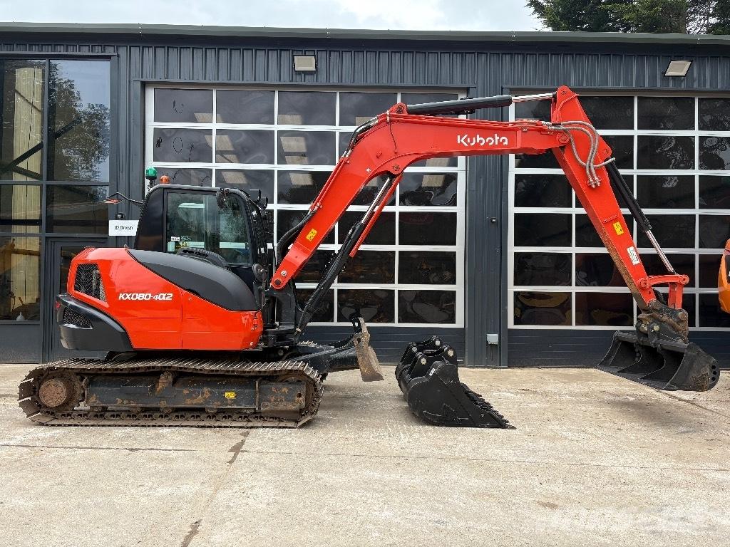Kubota KX 080 Midigravere 7 - 12t