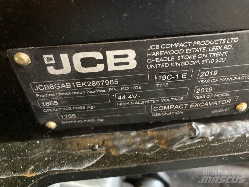 JCB 19 C-IE Minigravere <7t