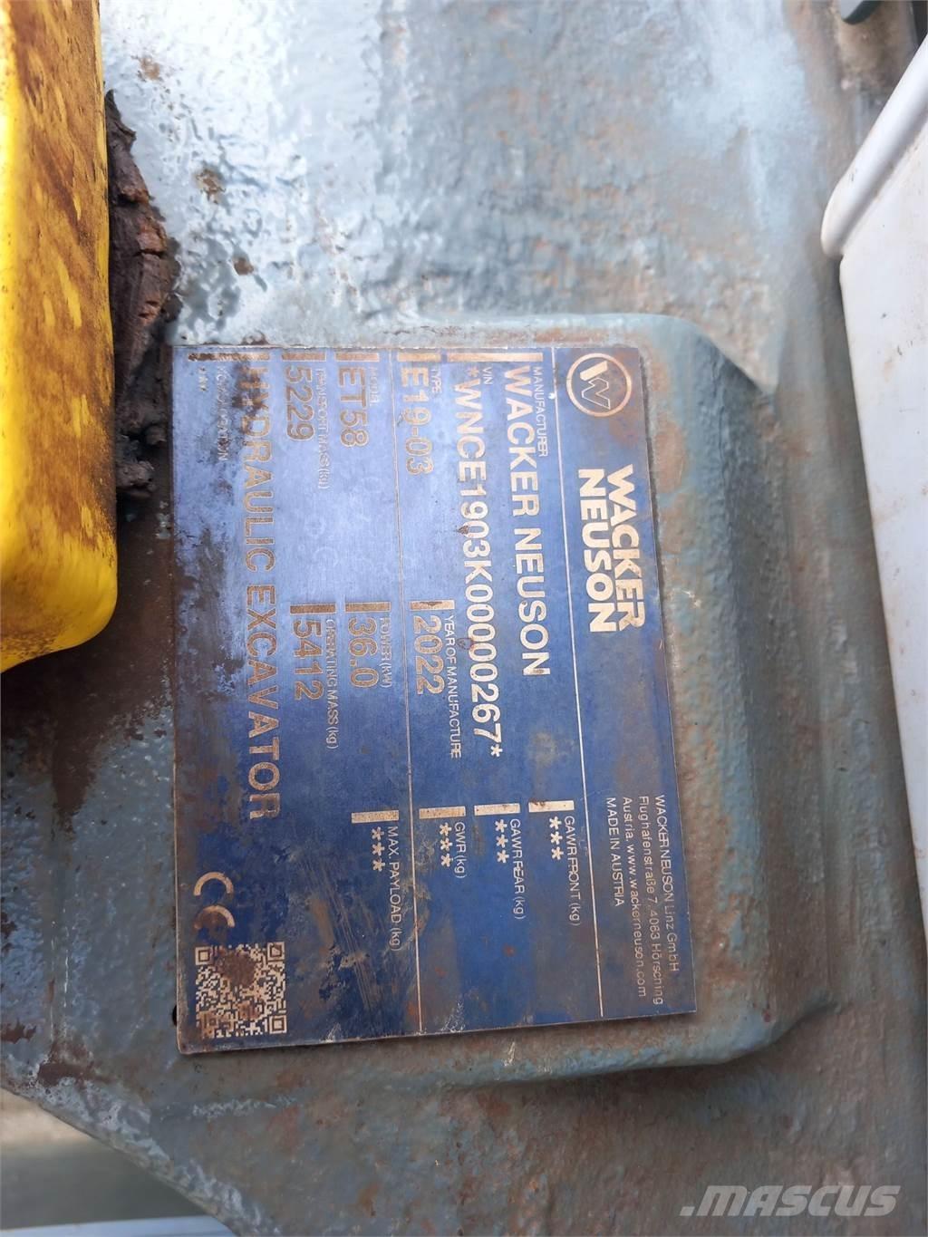 Wacker Neuson ET58 Beltegraver