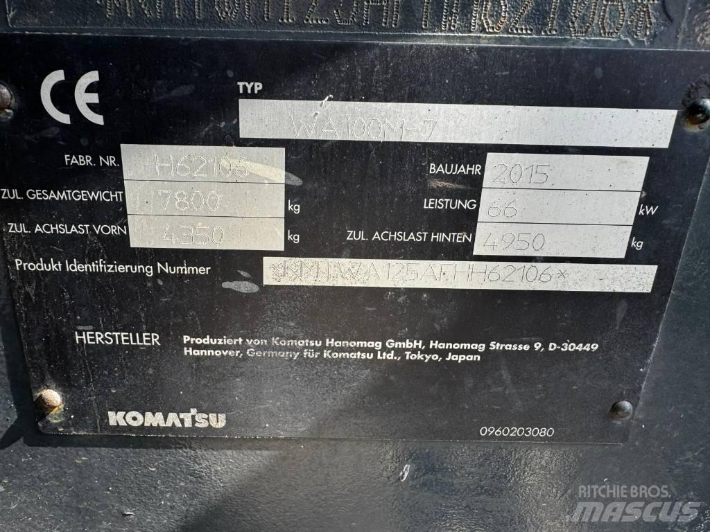 Komatsu WA100M-7 Hjullastere