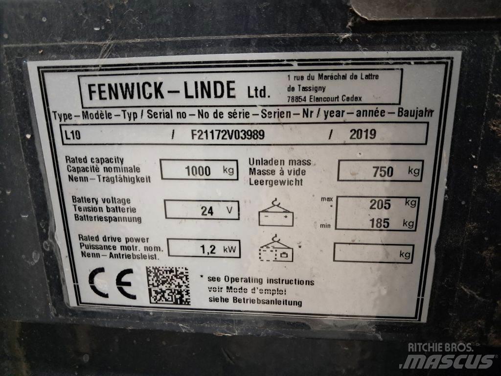 Linde L10 Ledestablere