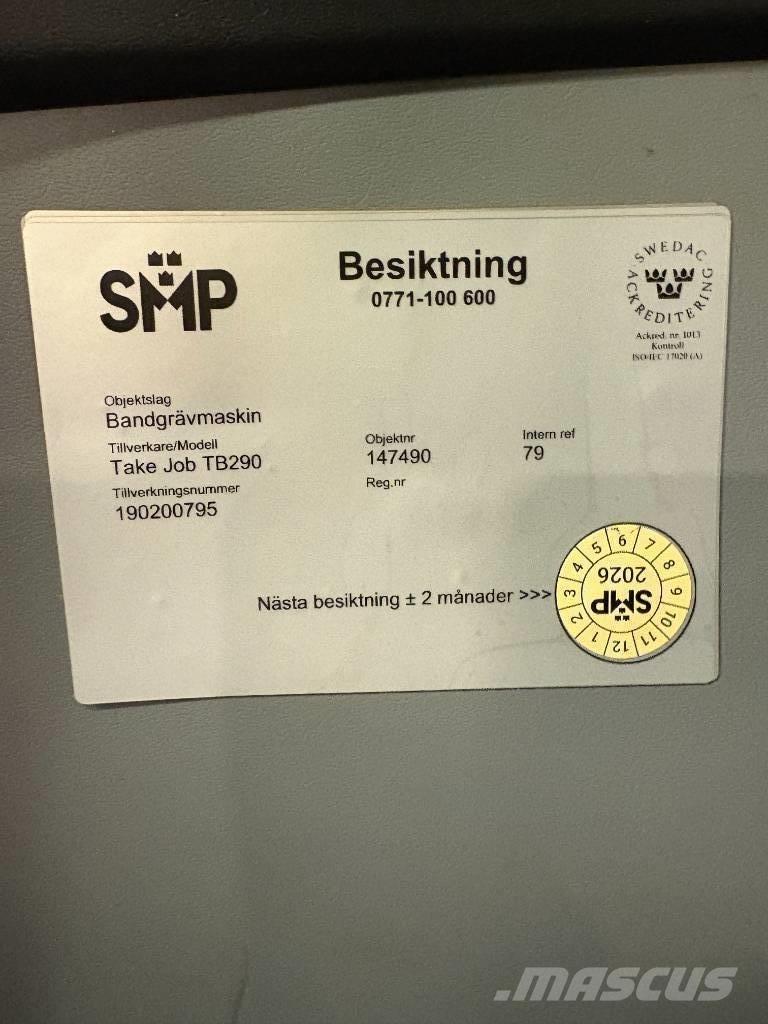 Takeuchi TB290 Midigravere 7 - 12t