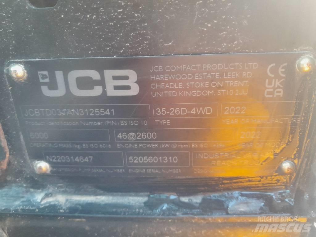 JCB 35-26D 4WD Diesel Trucker
