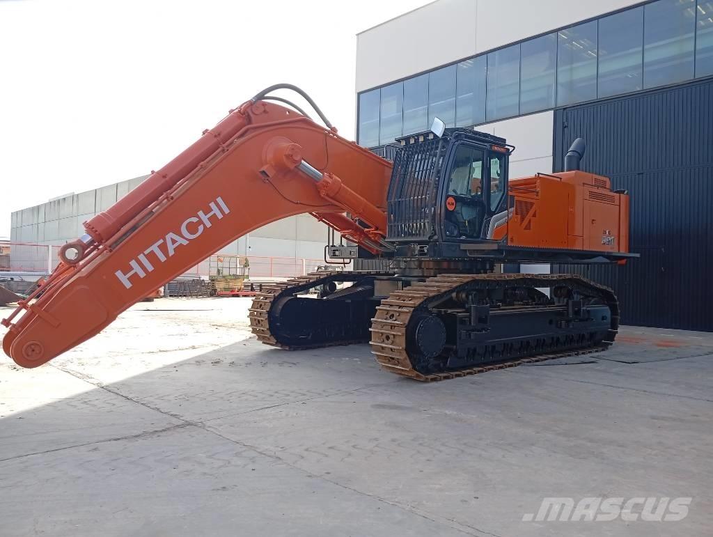 Hitachi ZX 890 LCH-7 Beltegraver