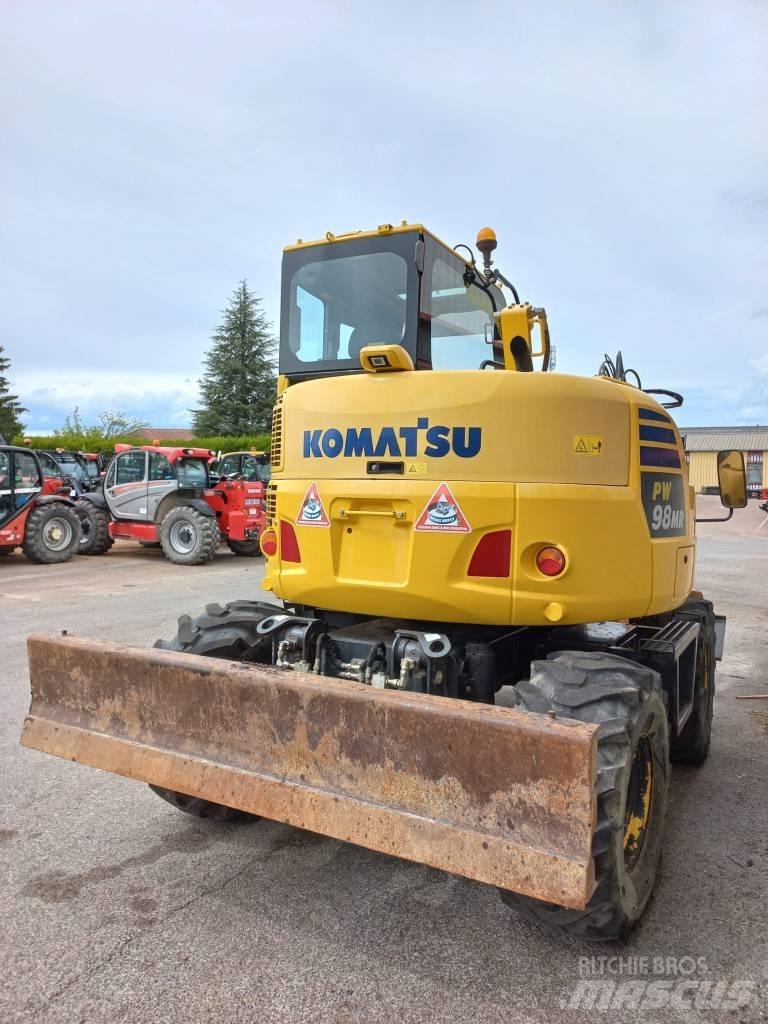 Komatsu PW 98 MR Hjulgravere