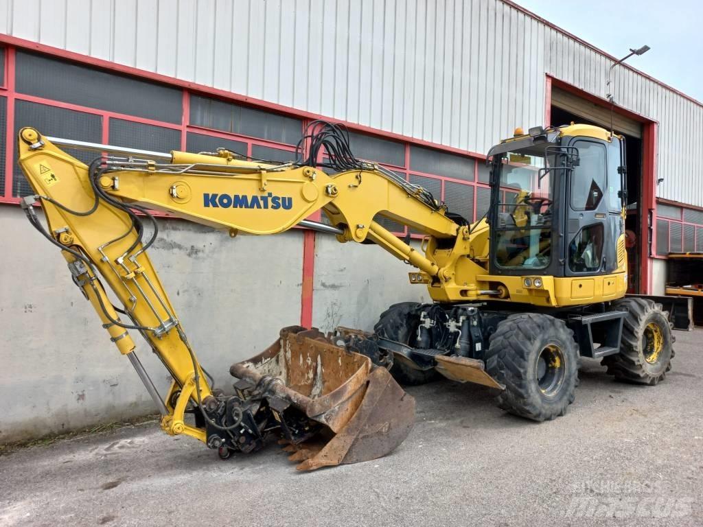 Komatsu PW 98 MR Hjulgravere