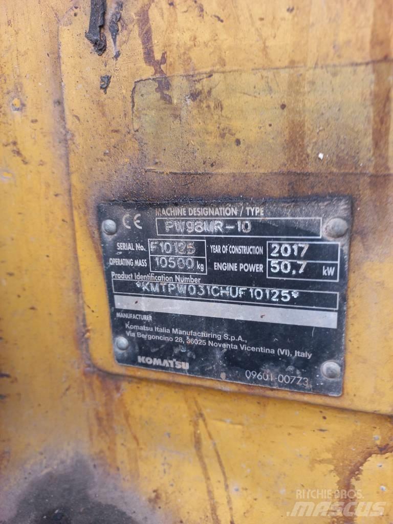 Komatsu PW 98 MR Hjulgravere