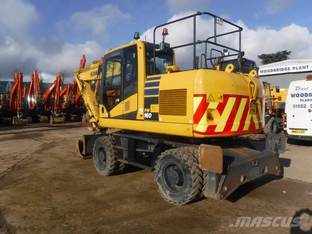 Komatsu PW 160-11 Hjulgravere