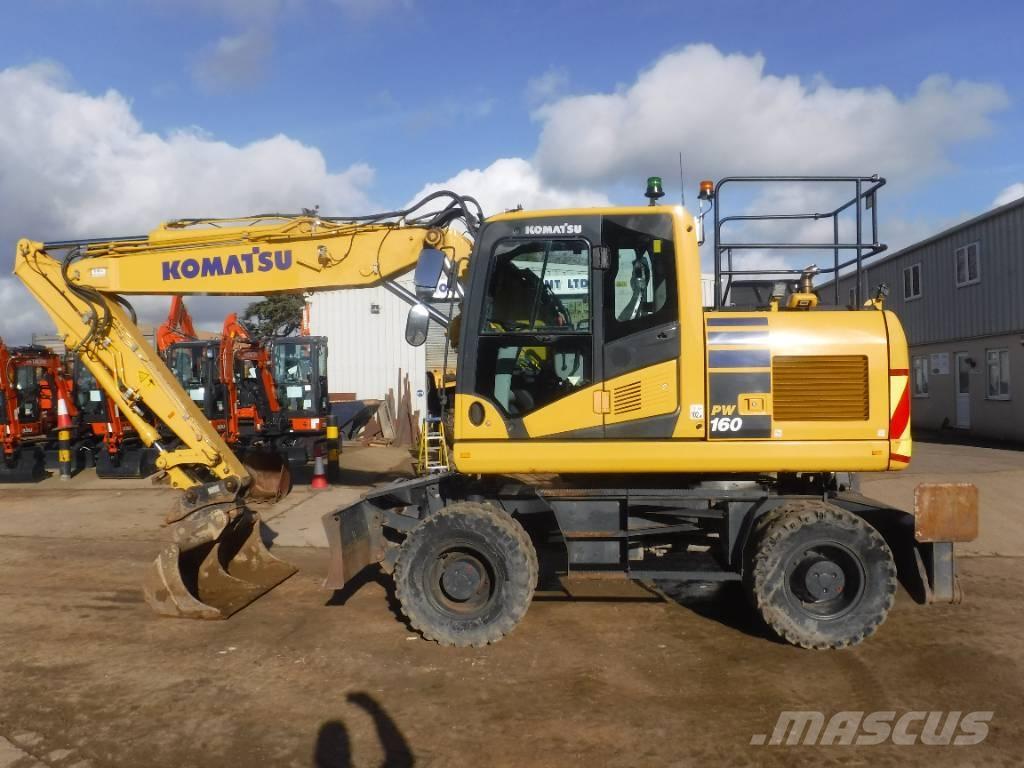Komatsu PW 160-11 Hjulgravere