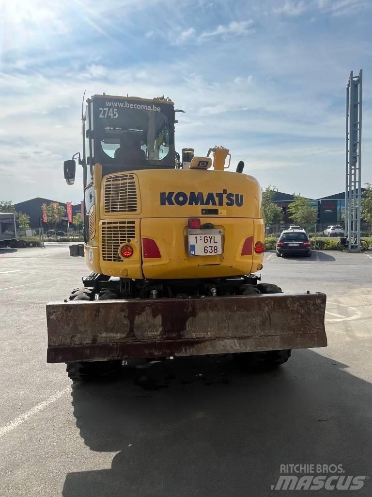 Komatsu PW98MR-10 Hjulgravere