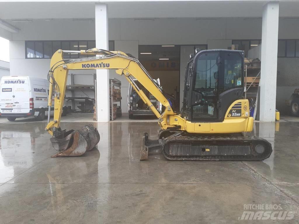 Komatsu PC 55 MR-5 Beltegraver