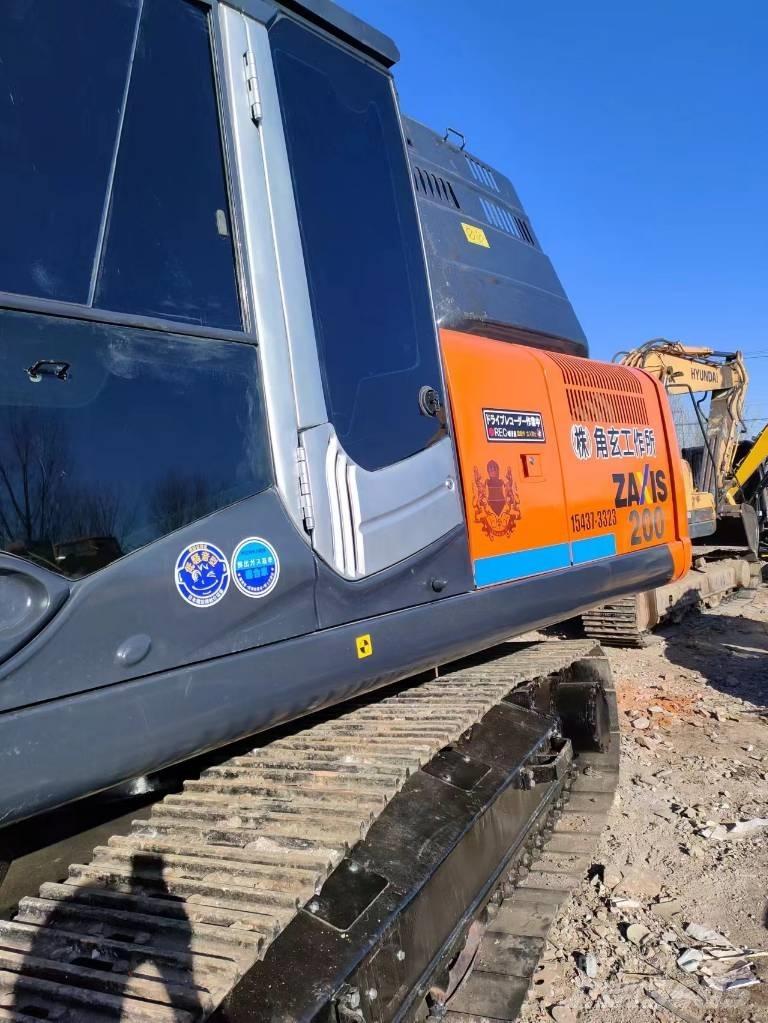 Hitachi ZX 200 Beltegraver