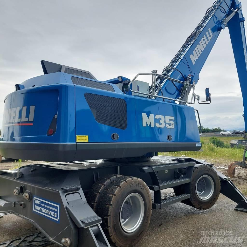 Minelli M 35 Gravemaskiner for avfallshåndtering
