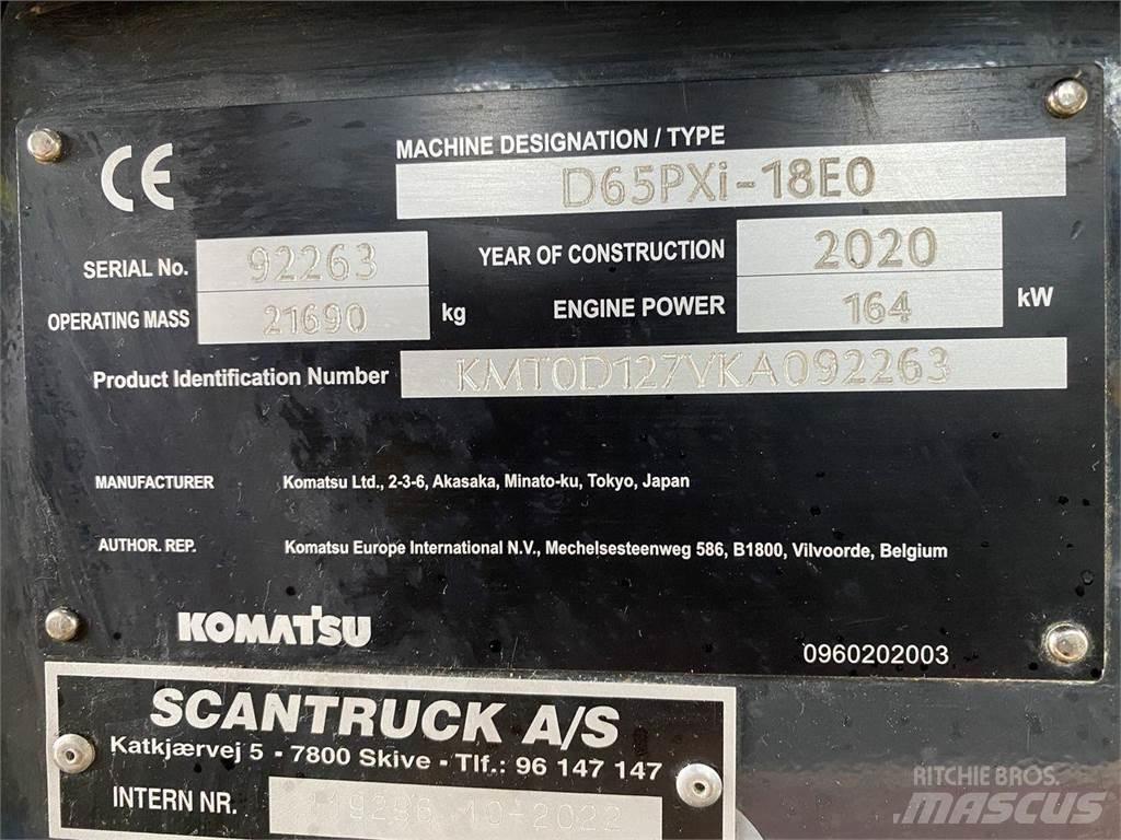 Komatsu D65PXI-18 Dozere Beltegående