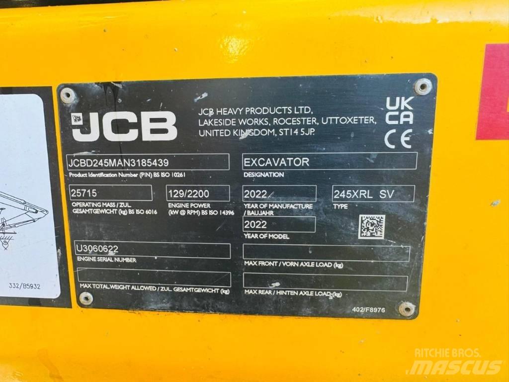 JCB 245 XR Beltegraver