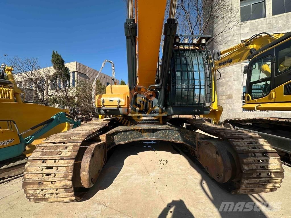 Hyundai Robex 520 VS Beltegraver