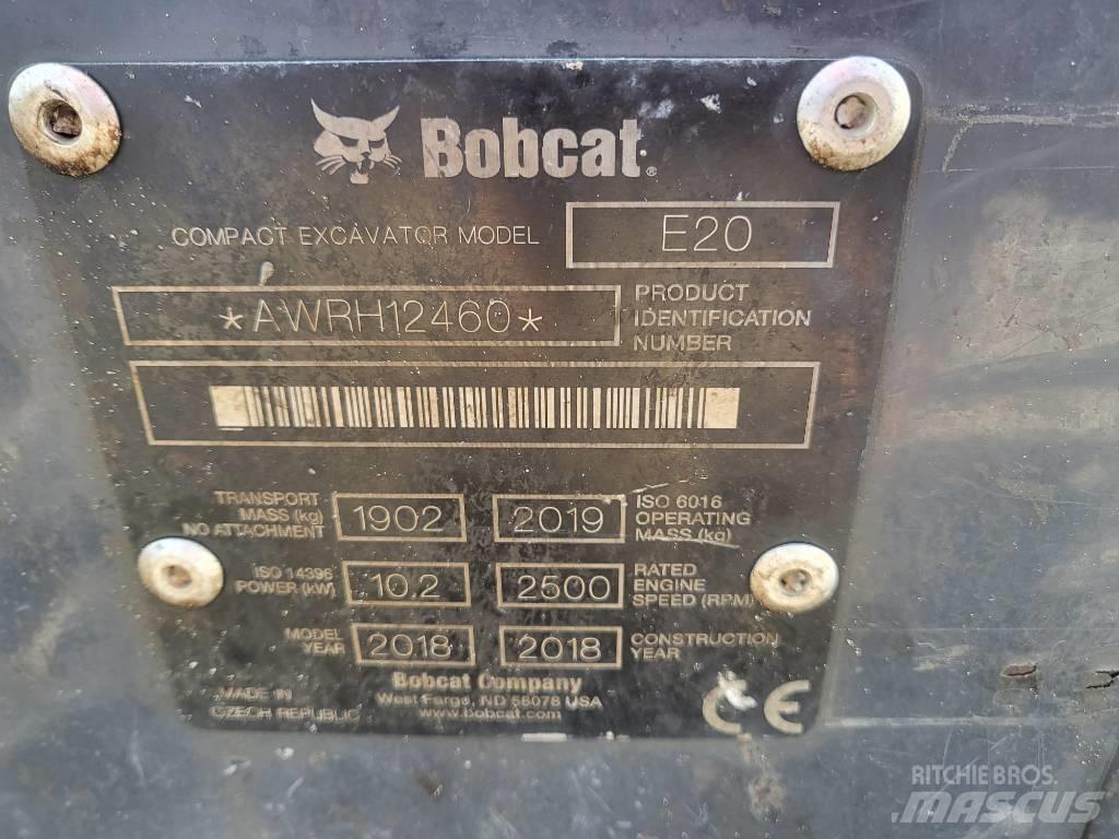 Bobcat E20z Minigravere <7t