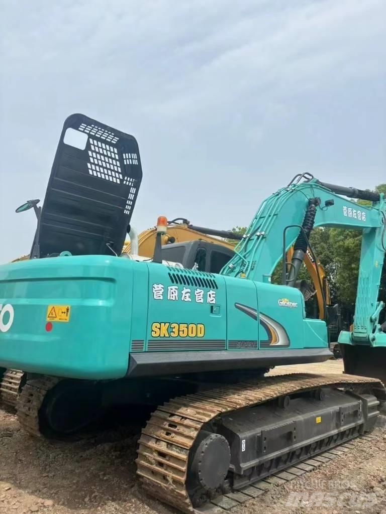Kobelco SK350D Beltegraver
